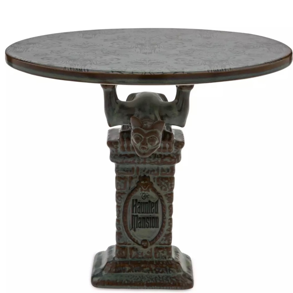 DISNEY Authentic The Haunted Mansion Porcelain Cake
Stand